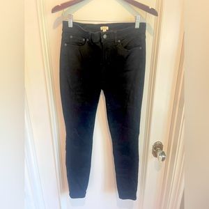 J. Crew Black Denim Jeans. Size: 27. Great condition!